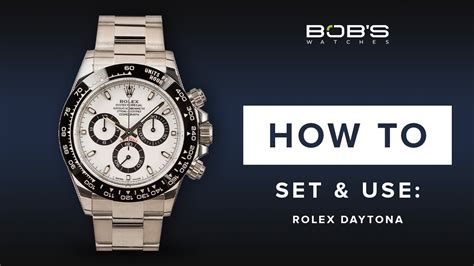 rolex manual wind watch daytona|Rolex daytona setting instructions.